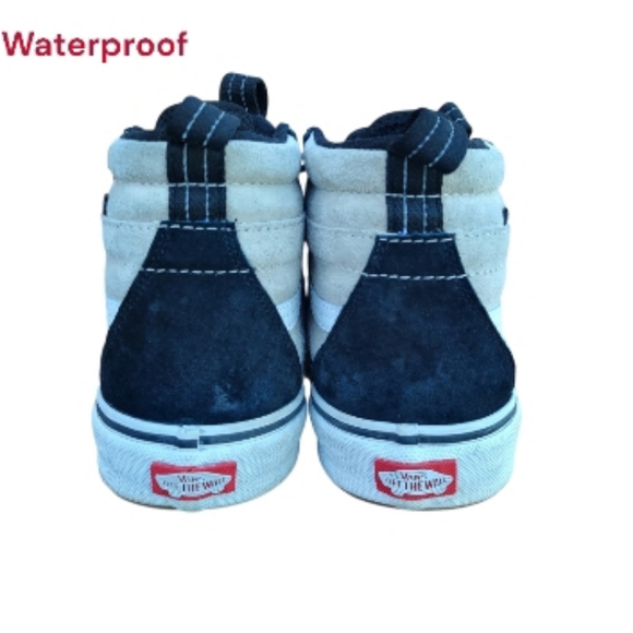 Vans Hi Sk8 MTE Utility Waterproof Tennis Shoe Sneaker Black Khaki Skate Men 8.5 - Picture 7 of 11